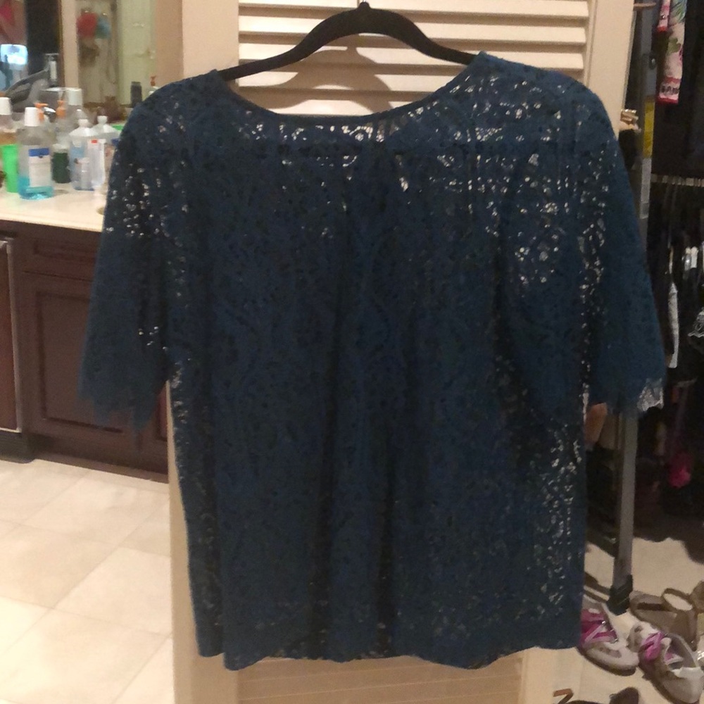 Anthropologie lace top